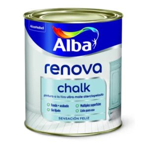 ALBA ESMALTE CHALK PAINT (TIZA) SENSACION FELIZ 1 LT
