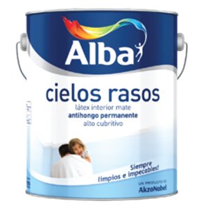 Alba Latex para Cielorrasos 4 lts