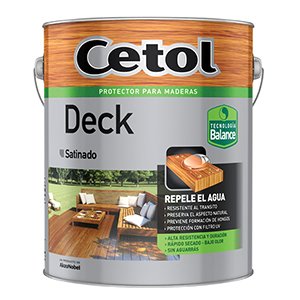 Cetol Balance Deck al agua Natural 4 lts