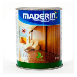 Maderin Preservador Curador para Maderas 1 lts