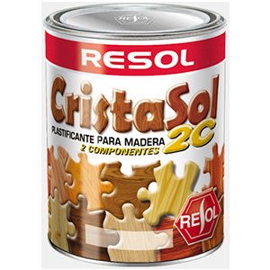 Resol Laca Maderas Cristasol de 2 Componentes Brillante 4 lts