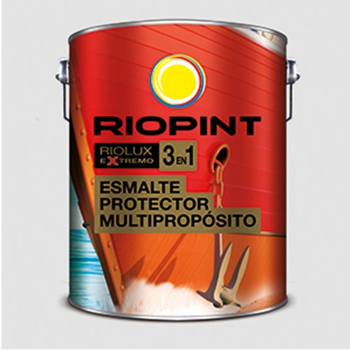 Riopint Riolux Esmalte + Convertidor Bermellon 0,25 lts