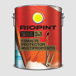 Riopint Riolux Esmalte + Convertidor Gris Hielo 0,50 lts