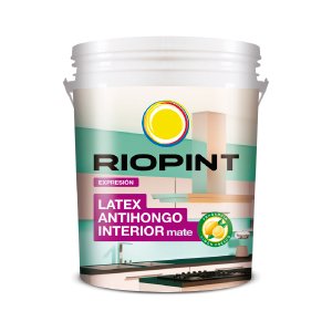 Riopint Latex Interior Antihongos Mate Blanco 20 lts