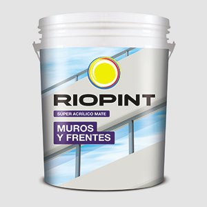 Riopint Latex Acrilico Exterior Marron Africano Intenso 1 lts