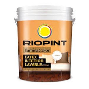 Riopint Latex Ilumina Interior Lavable Mate Melocoton 1 lts