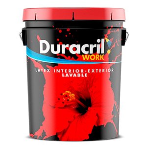 DURACRIL LATEX WORK LAVABLE 4 LTS