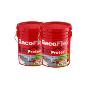 2x1 Gaco Flex Techo Protec Membrana acrílica blanca 20kg.