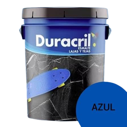 DURACRIL PISOS,LAJAS Y TEJAS AZUL 1 LTS